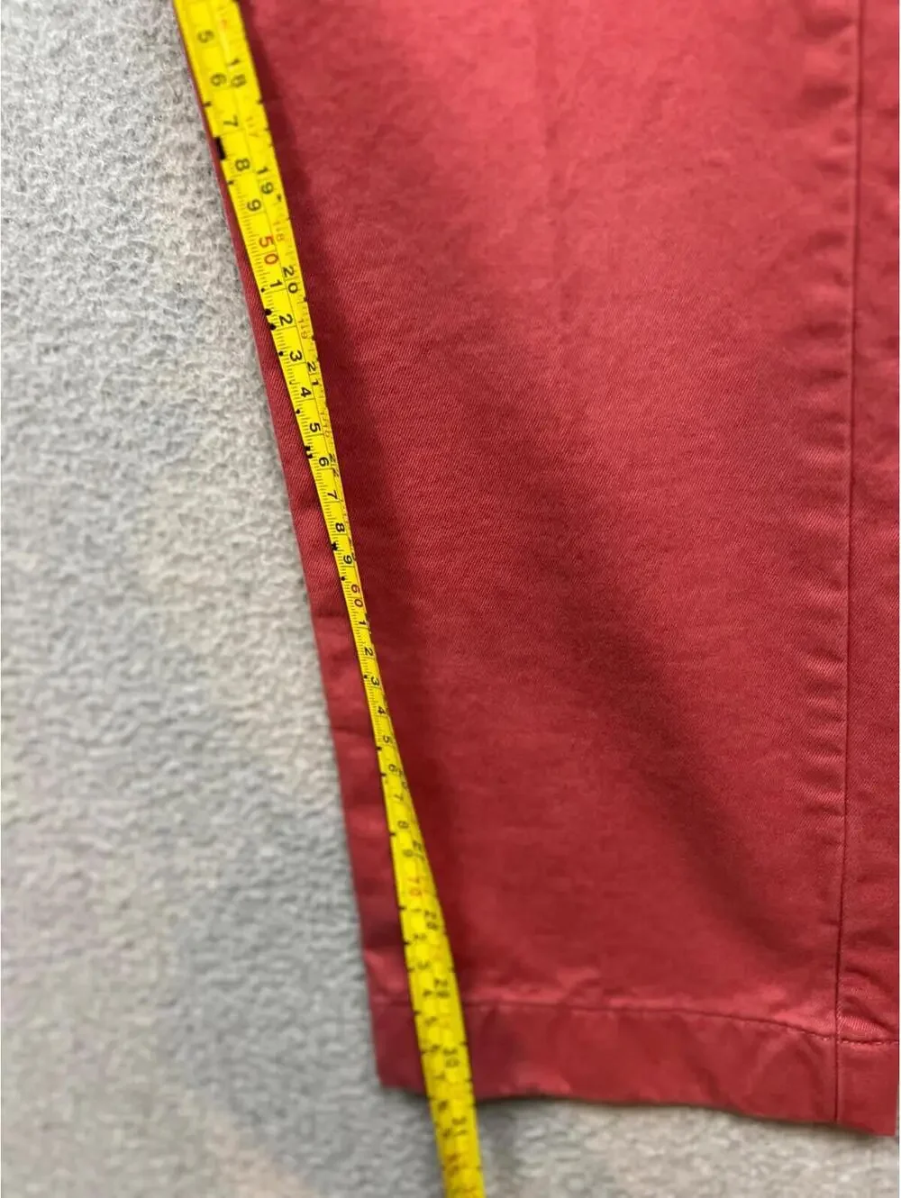 J Crew Chino Pants Mens 30 x 32 Coral Pink Classic Casual Summer Colorful